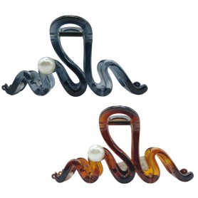 PINZA ZIG ZAG C PERLA $25