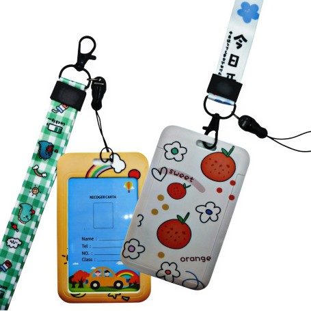 PORTA CREDENCIAL DE DISEÑO CON LISTON $30