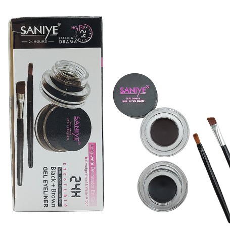 DELINEADOR EN GEL 2 TONOS SANIYE$45