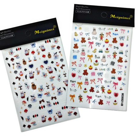 STICKERS PARA UÑAS $25