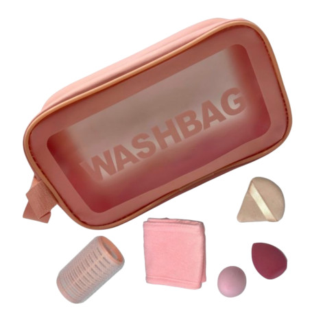 WASH BAG CON ESPONJAS $75