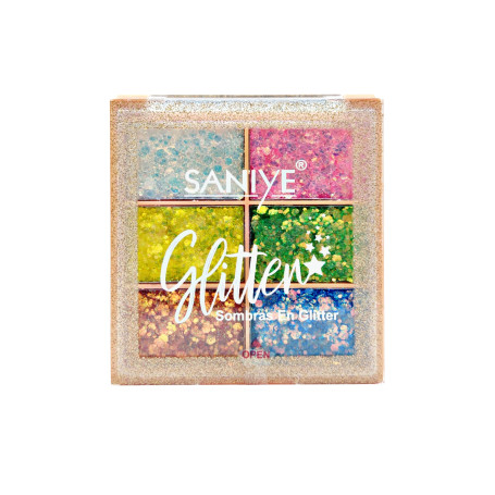 SOMBRA DE OJUELA 6 COLORES SANIYE $48