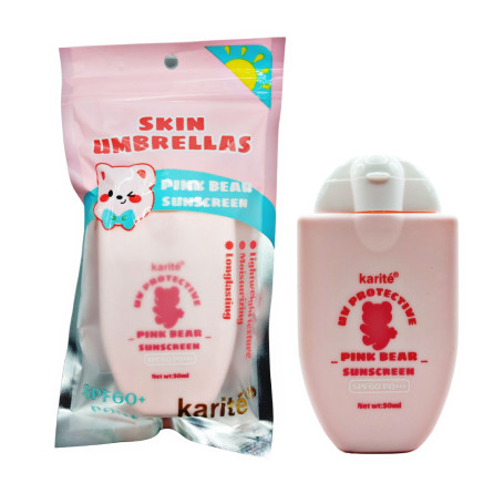 BLOQUEADOR PINK BEAR KARITE $40