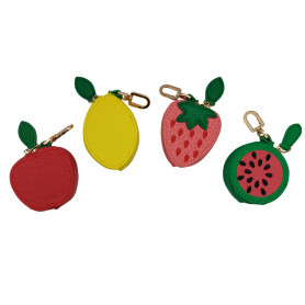 MONEDERO FRUTAS T PIEL $55